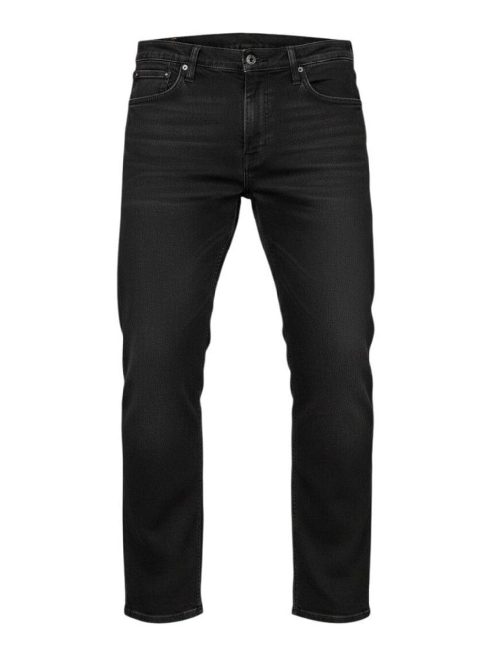 Arizona Jeans Co Mens Black Denim Jeans 36x30 Relaxed Fit